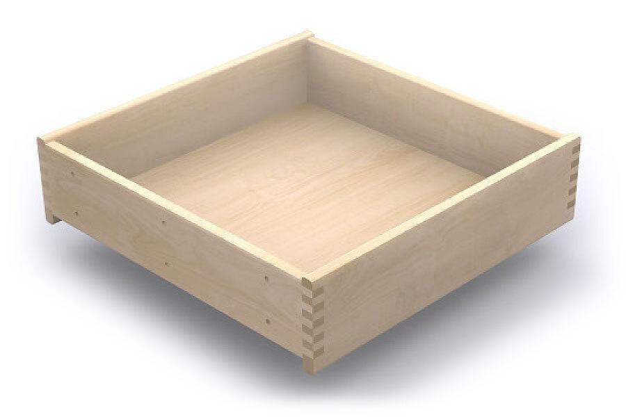 Dekorschubkasten aus Massivholz Dekorschubkasten aus Massivholz in dezenter Schattierung